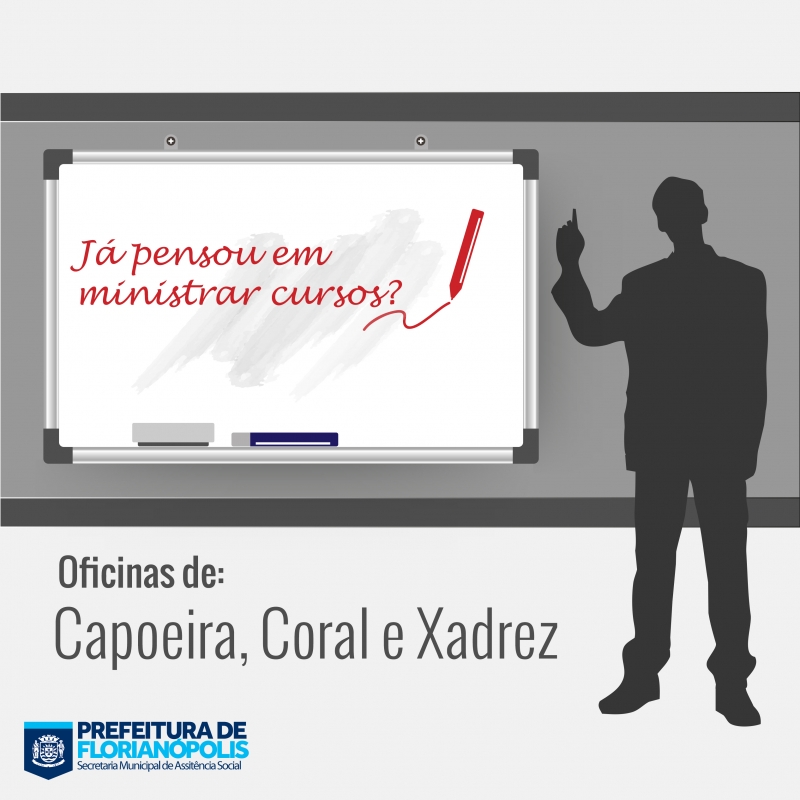 Abertas inscrições para oficinas no Centro POP 