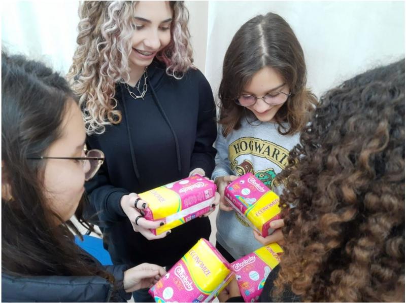 Ação em escola municipal da capital promove programa “Dignidade Íntima”