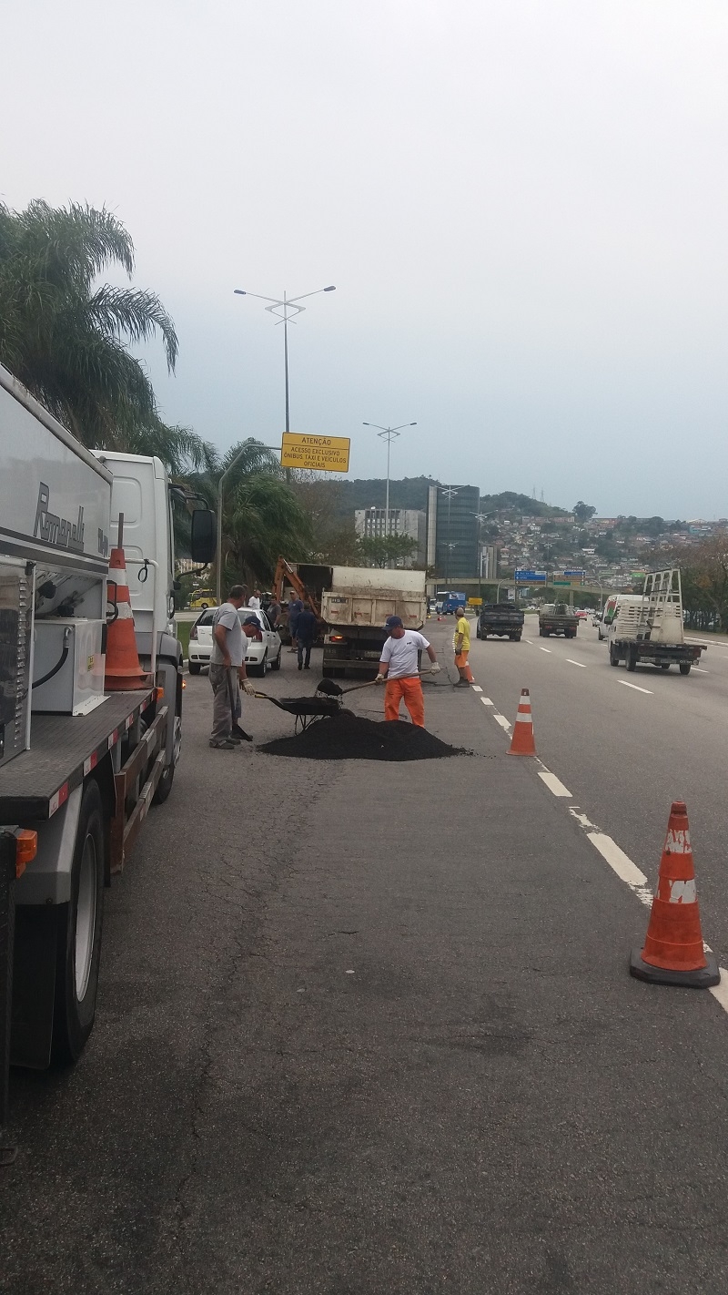 SMO começa a recuperar os estragos da chuva