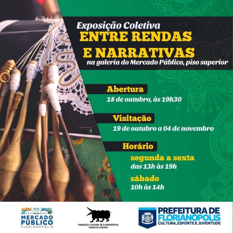 Exposição Entre Rendas e Narrativas faz homenagem às rendeiras
