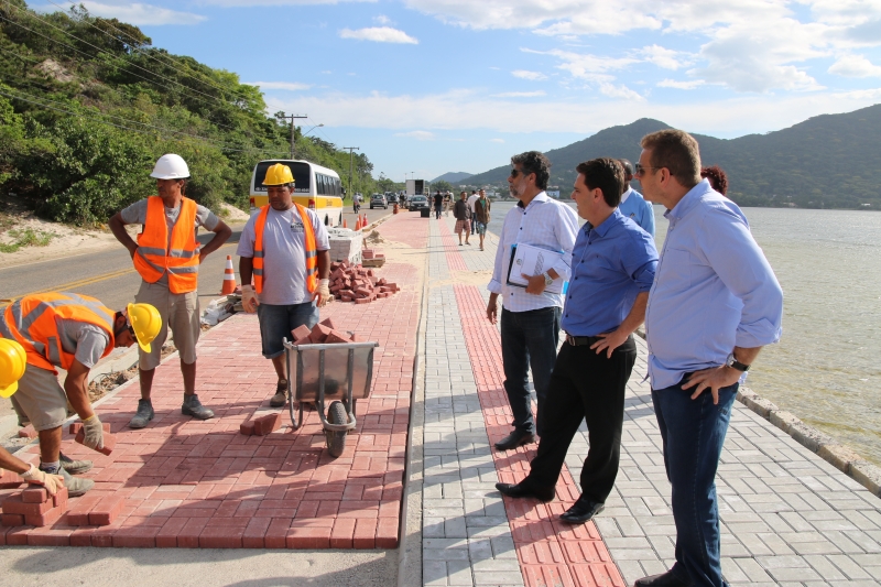 Ritmo de obras da Osni Ortiga agrada prefeito