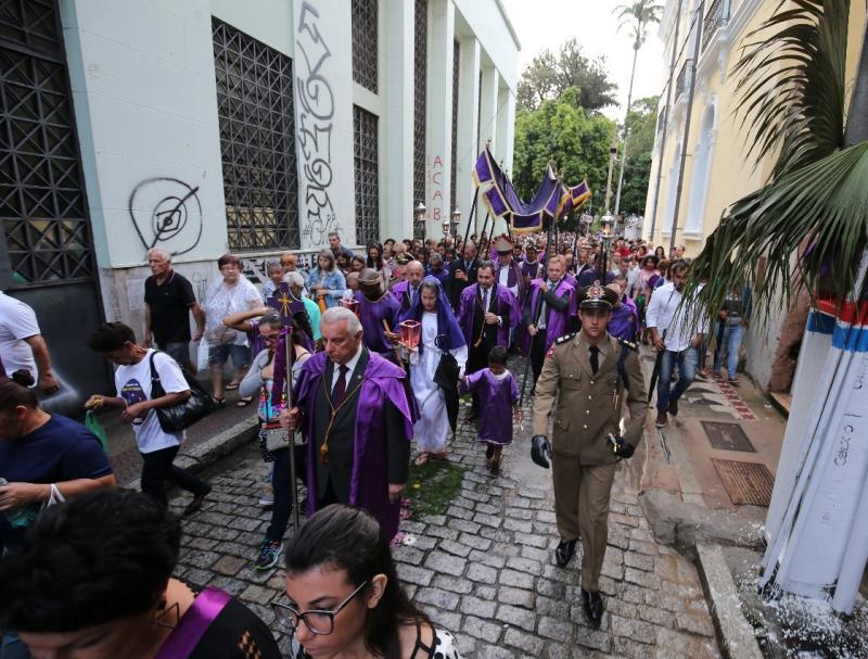Procissão do Senhor dos Passos altera trânsito no Centro da Capital