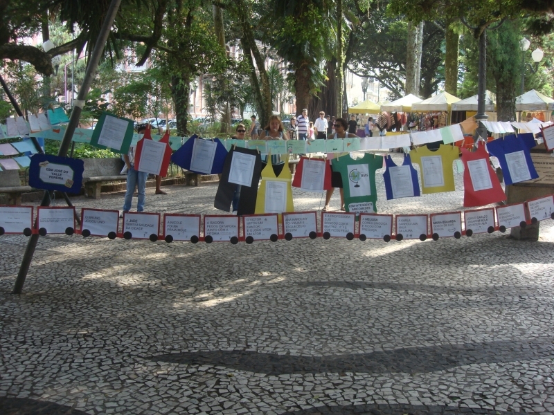 Educação promove Varal literário no coração da cidade 