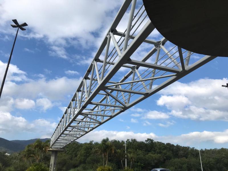 Novo içamento de módulo da passarela acontece nesta terça (15)