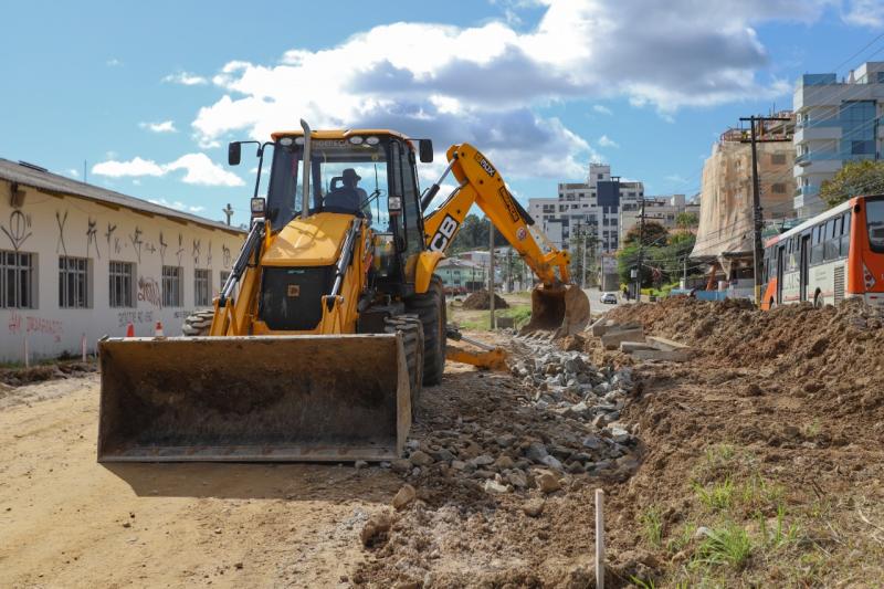 Reiniciadas as obras da Edu Vieira