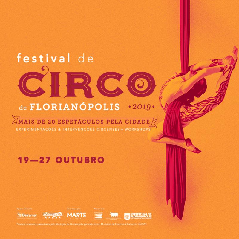 1º Festival de Circo de Florianópolis inicia nesta sábado (19)
