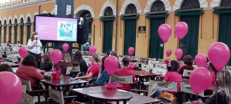 Prefeitura promove palestra para funcionárias do Mercado Público