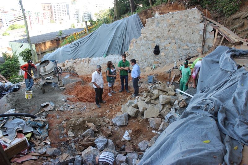 Secretário confere fluxo das obras nas comunidades