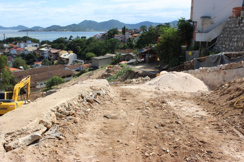Avançam obras na Santa Vitória e Morro do Horácio