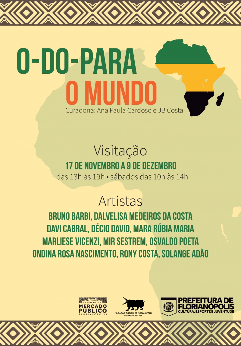 Exposição em Florianópolis faz homenagem à cultura negra