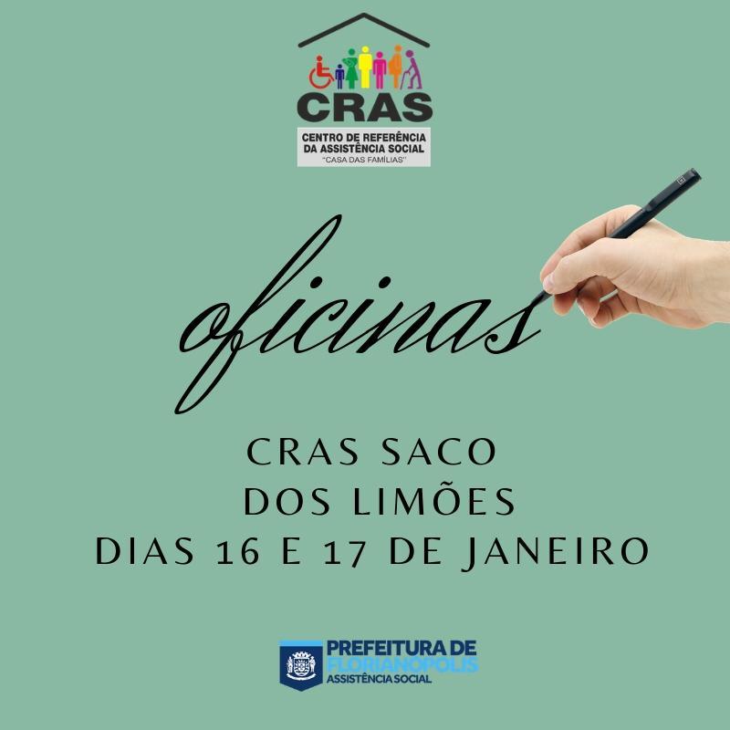 CRAS do Saco dos Limões oferece oficinas gratuitas para a comunidade