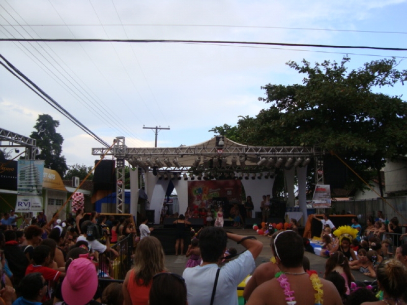 Crianças levam alegria ao Carnaval do Continente