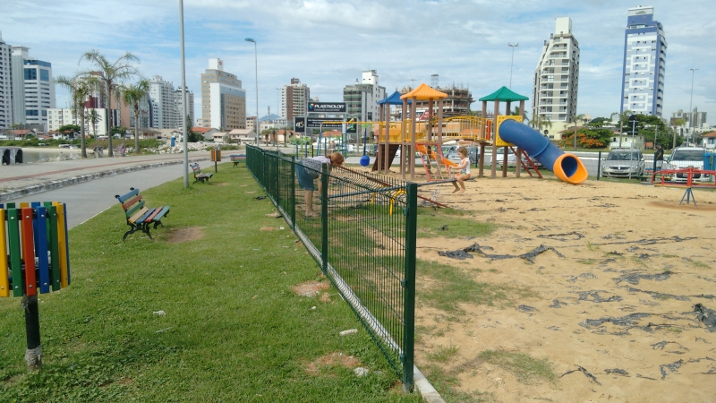 Parque da Beira-mar Continental recebe tela