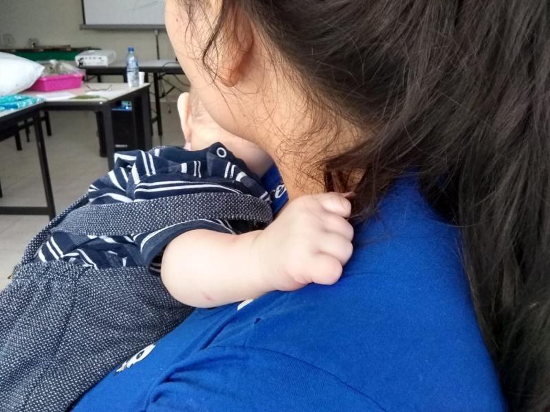 Oficina do Cras Capoeiras ensina sobre importância do aleitamento materno, cuidados e vínculo com o bebê