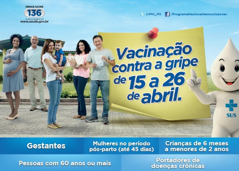 CAMPANHA NACIONAL DE VACINAÇÃO CONTRA A INFLUENZA