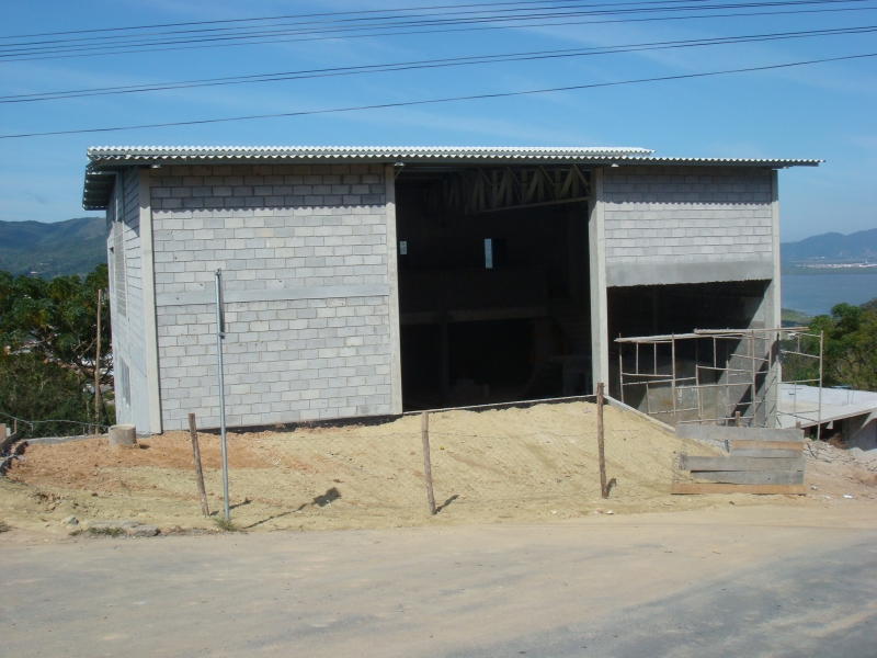 Galpão de reciclagem está quase pronto