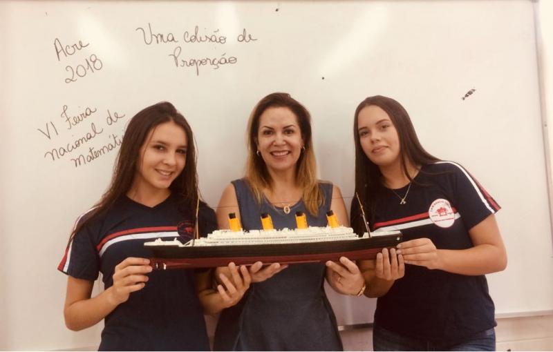 Titanic leva para o Acre alunas e professora da rede municipal