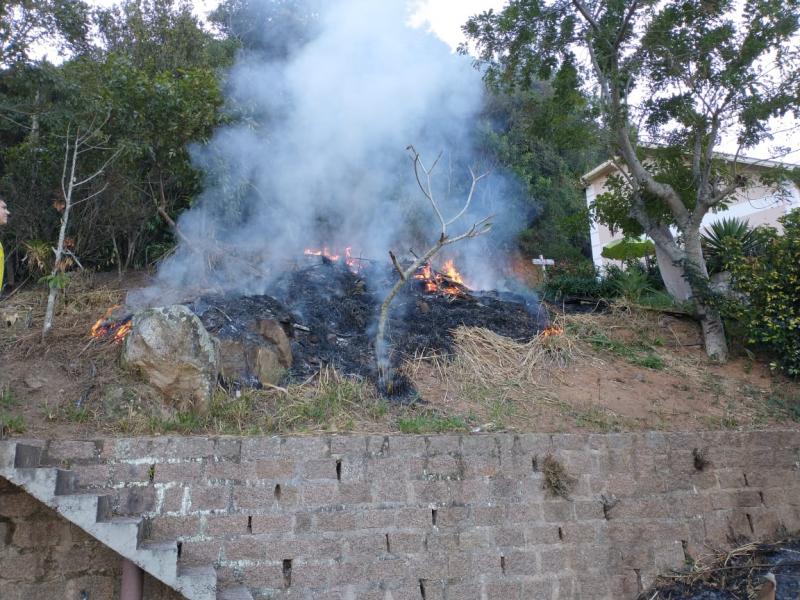 Floram alerta para pontos de incêndios em Florianópolis