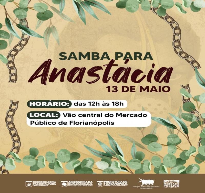 Prefeitura de Florianópolis desenvolve evento no Dia da Abolição da Escravatura