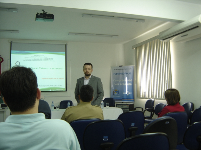  Visita Técnica do Ministério da Saúde referente ao Projeto Vida no Trânsito