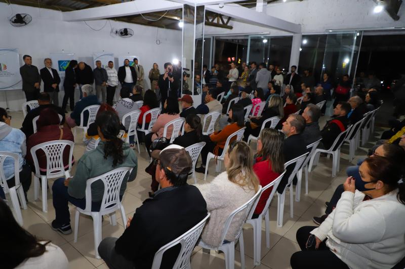 223 títulos de regularização fundiária foram entregues na Tapera na quarta-feira, dia 14