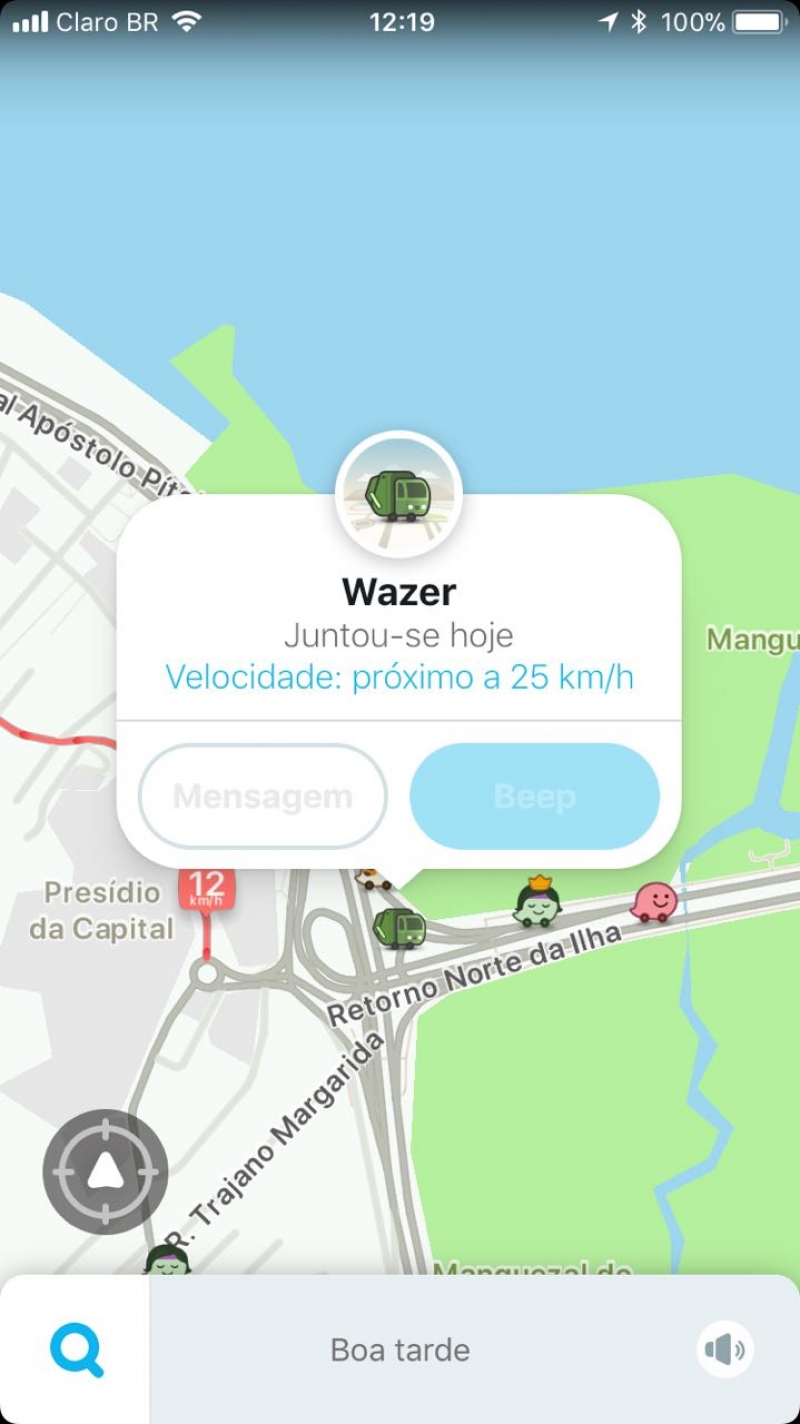 Rotas dos caminhões de lixo na cidade são disponibilizadas no Waze
