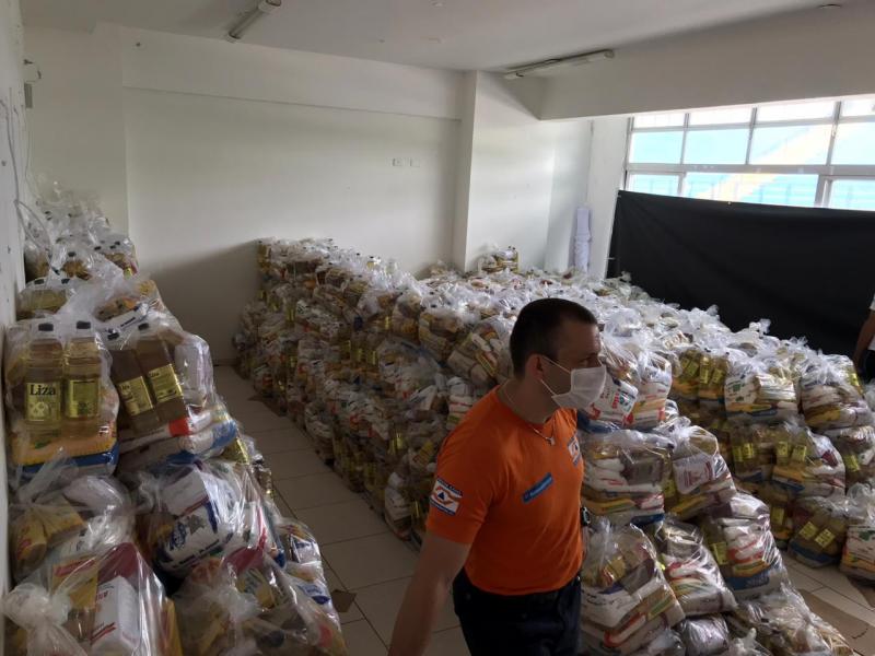 Prefeitura ampliou entregas de cestas básicas na capital, mais de 4 mil já foram entregues