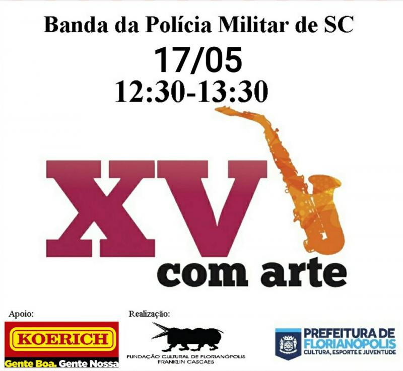 Banda da Polícia Militar fará apresentação na Praça XV