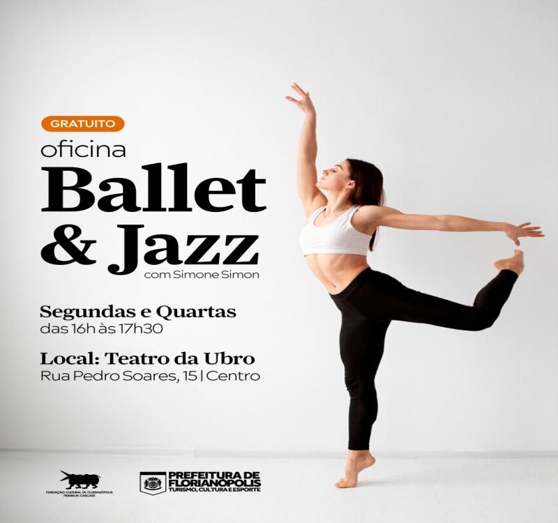Oficina de Ballet & Jazz no Teatro da Ubro