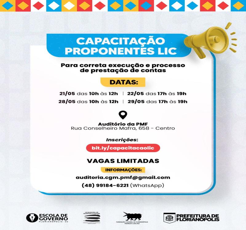 Capacitação para Proponentes da Lei de Incentivo à Cultura