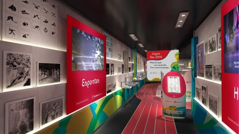 Florianópolis recebe tocha e museu das Olimpíadas