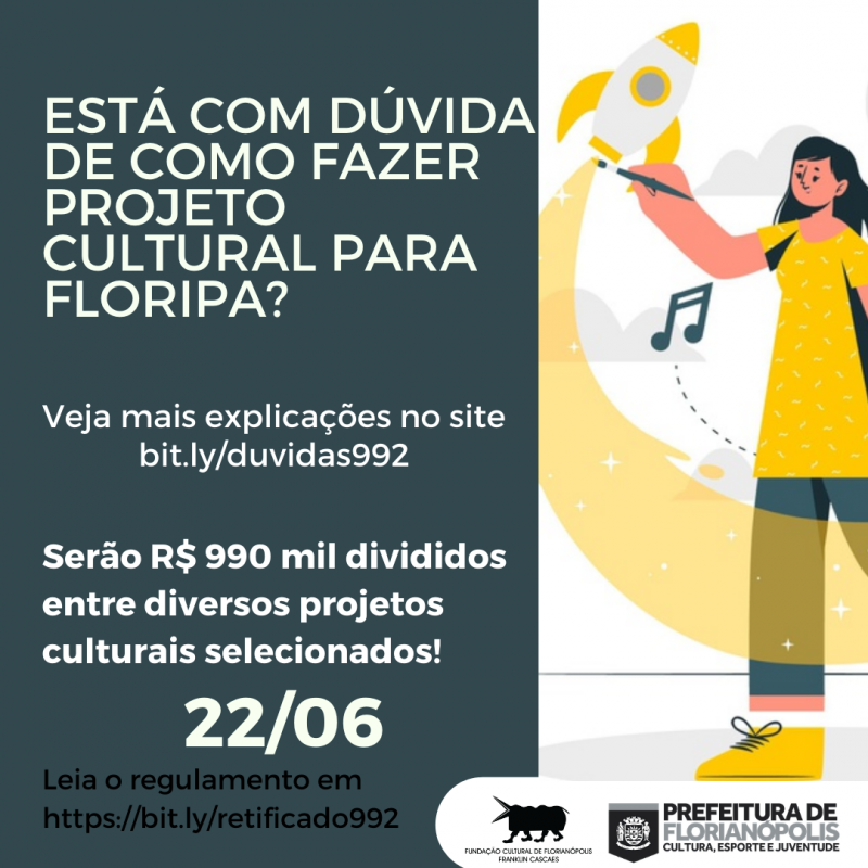 Esclarecimento das principais dúvidas do Edital de Apoio às Culturas 