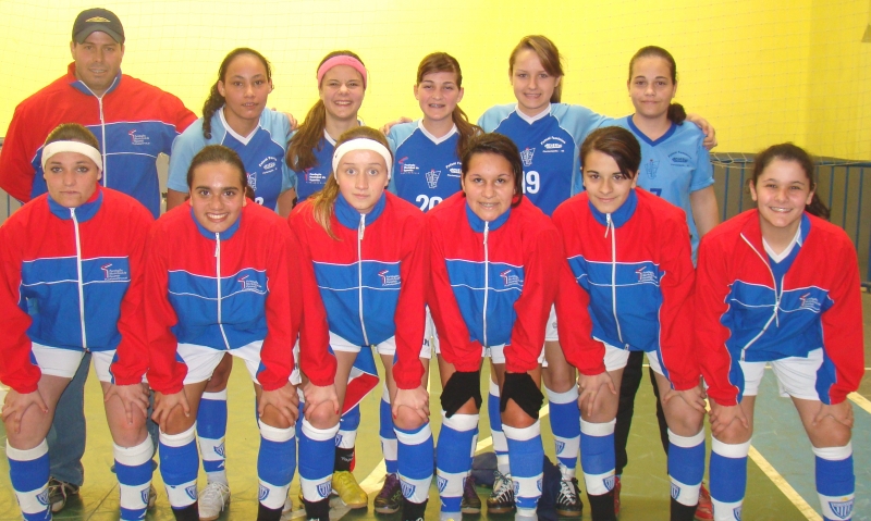 Florianópolis conquista o titulo do futsal feminino da etapa classificatória da Olesc