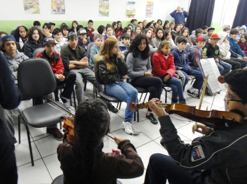 Concertos Didáticos na escola