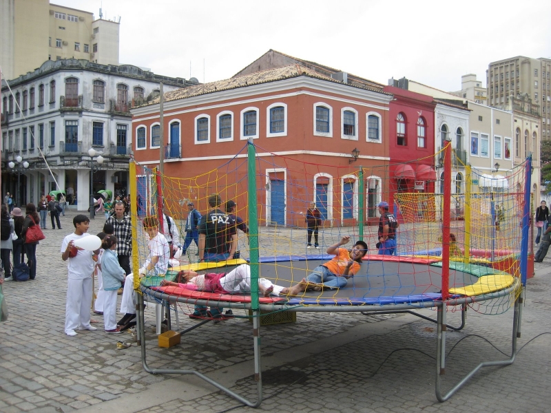 Final de semana com o Projeto Brinca Comunidade