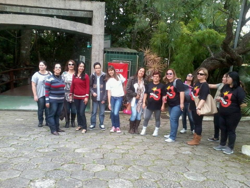 Alunos de São Francisco do Sul visitam o Bosque Pedro de Medeiros, no Continente
