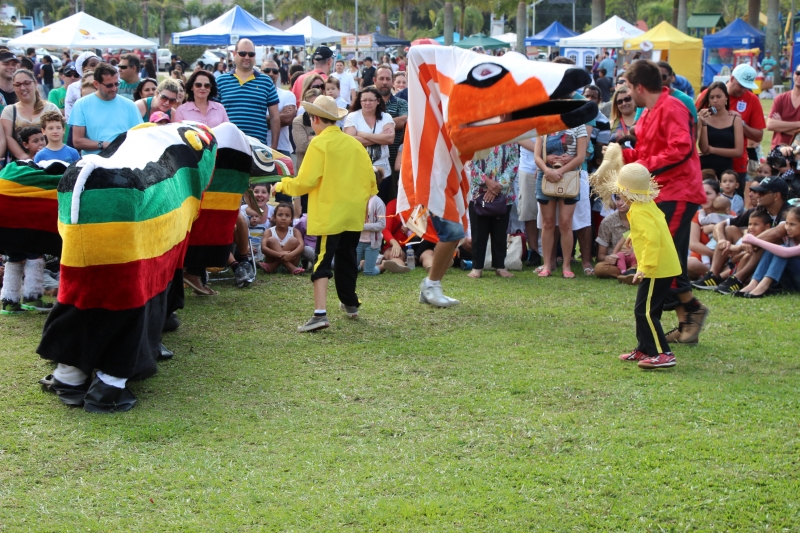 Festival de folclore agita o Parque de Coqueiros