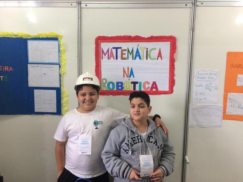 Protótipos de robôs e modelos de células são projetos de Feiras