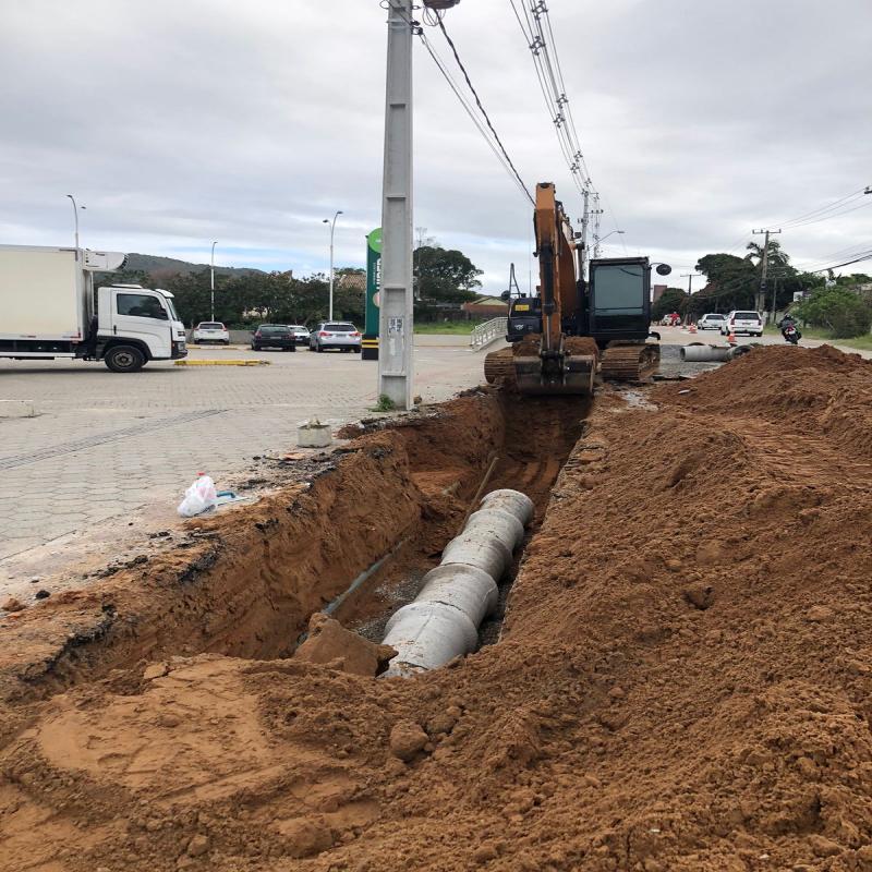 Prefeitura reduz interrupção do trânsito na SC-406 durante obras