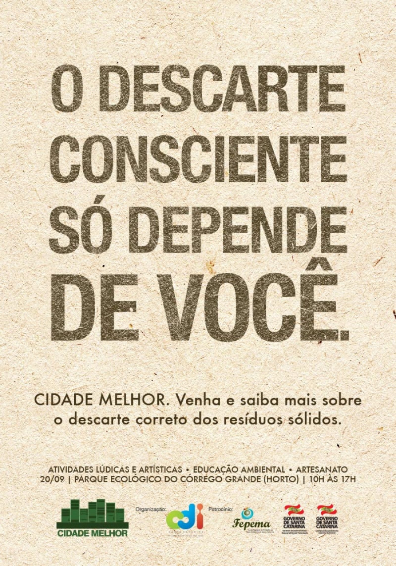 Parque do Córrego Grande recebe o  IV Cidade Melhor