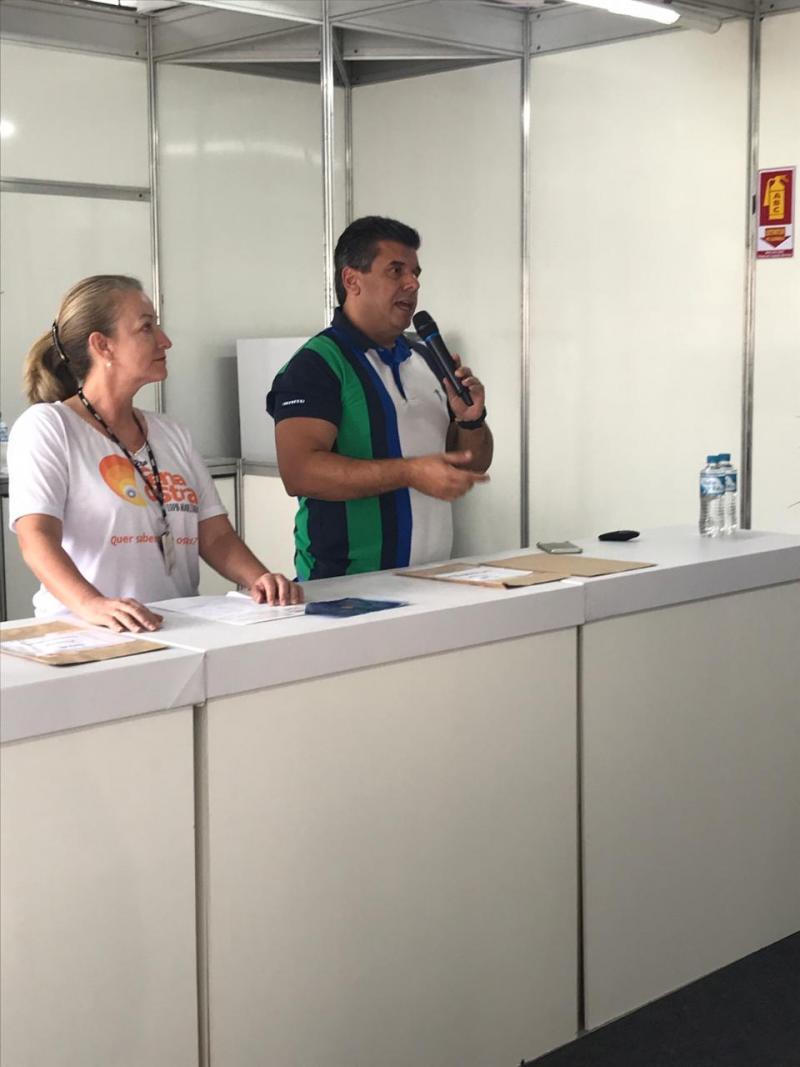 Seminário reuniu mais de 30 pessoas para discutir produção e colheita de animais marinhos na Fenaostra