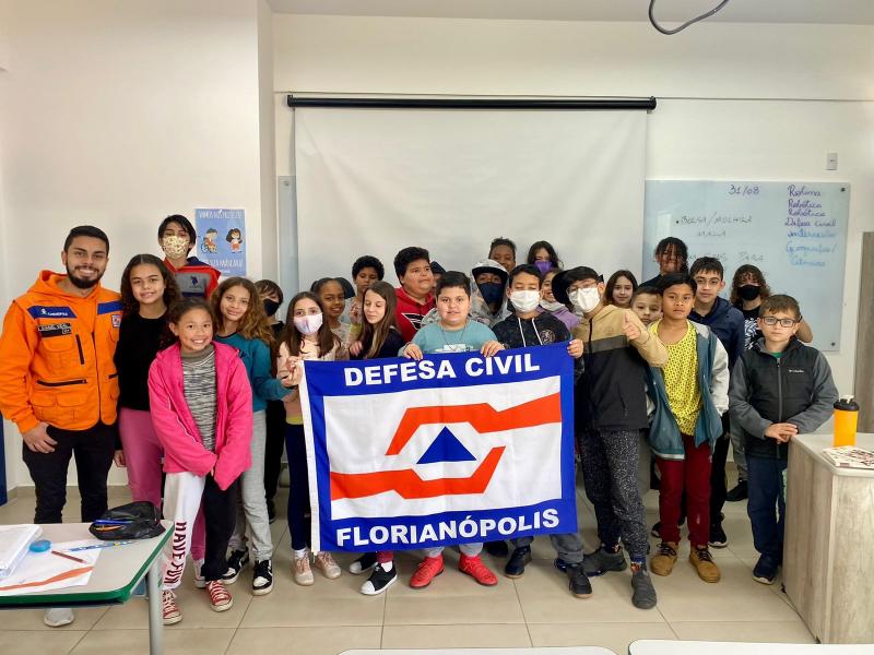 Projeto da Defesa Civil forma mais de 500 alunos em setembro