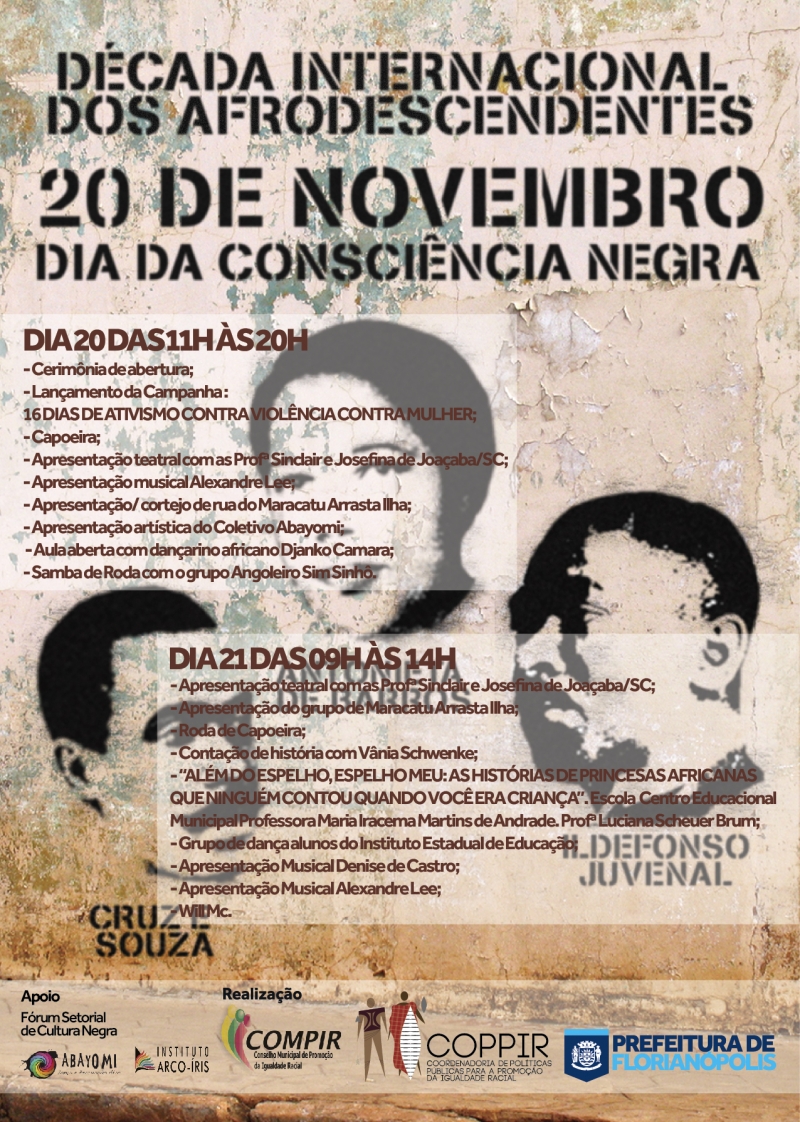 Capital comemora Dia da Consciência Negra