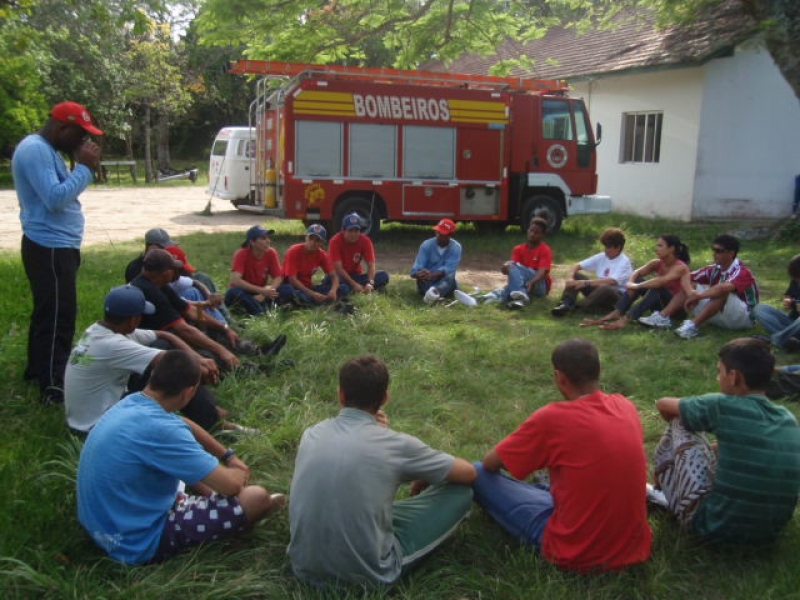 Formatura da Brigada Comunitária e Bombeiros Mirins