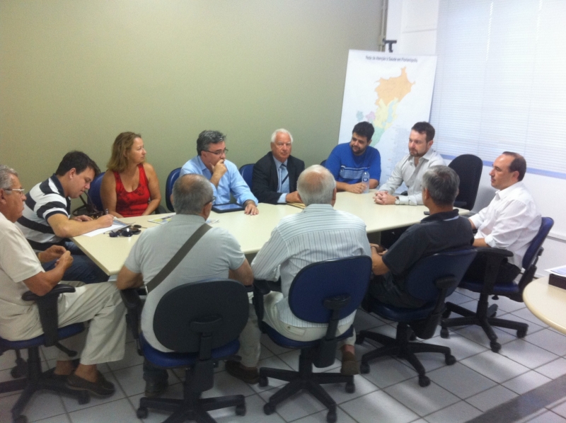 Reunião trata sobre novo Centro de Saúde de Jurerê