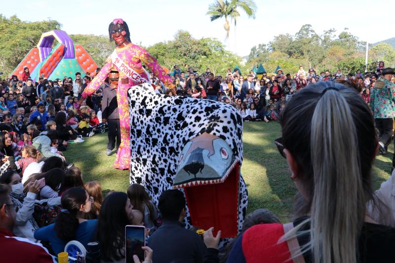 Bailinho Infantil em edição especial de carnaval no Jardim Botânico 