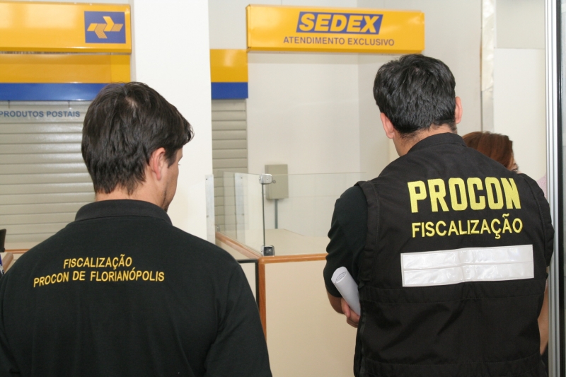 Procon municipal notifica correios
