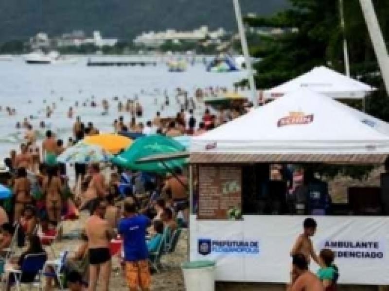 Saiba onde será o recolhimento do material de praia dos ambulantes