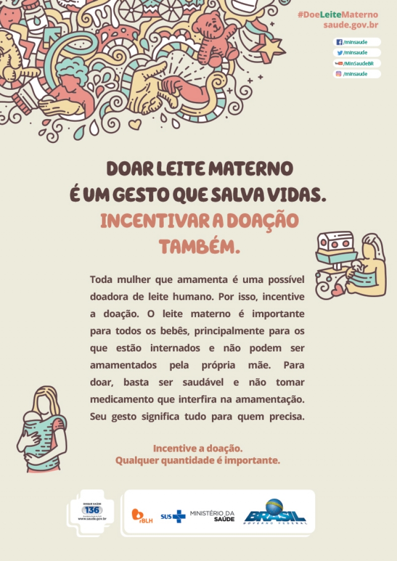 Leite humano: bancos precisam de doações 