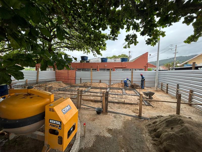 Praça no entorno da nova ponte da Lagoa já está em implantação